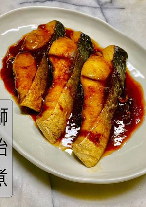 No3387鰤飴煮-レシピのメイン写真