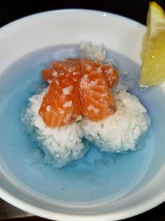 冷製生シャケ茶漬け-レシピのメイン写真