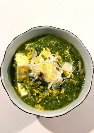 小松菜の柚子胡椒麻婆豆腐-レシピのメイン写真