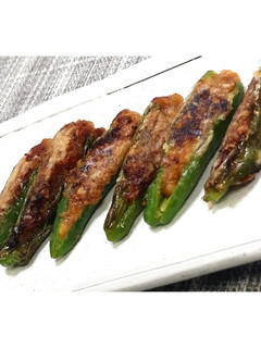 明太チーズのししとう肉詰め★動画あり★-レシピのメイン写真