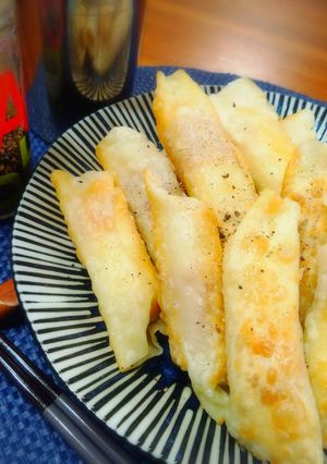 ＊2種チーズ入りちくわのパリパリ揚げ＊-レシピのメイン写真