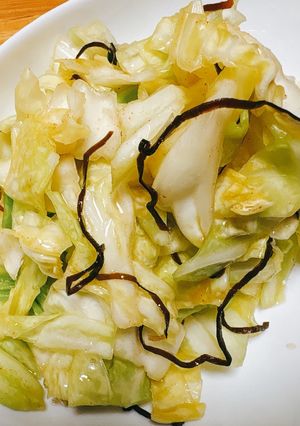 塩昆布入キャベツピクルスガラムマサラ風味-レシピのメイン写真