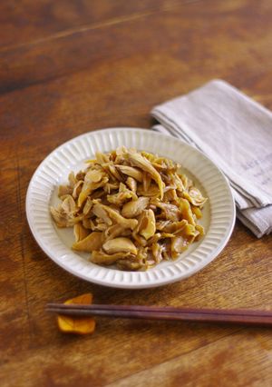 レンジで★鶏ささみと舞茸の甘醤油煮-レシピのメイン写真