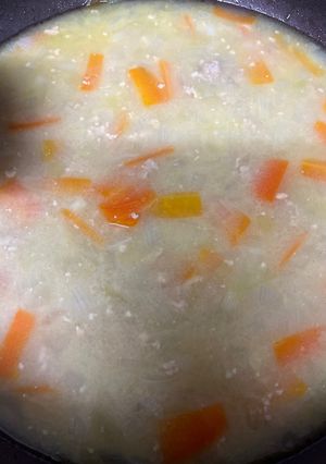 鶏そぼろの味噌スープ 自分用-レシピのメイン写真