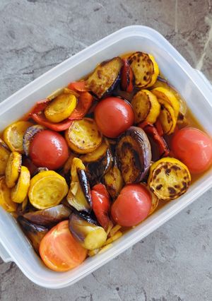 夏野菜の焼き浸し。長持ちのコツあり。-レシピのメイン写真