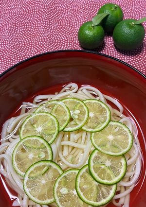 簡単⭐︎すだち冷やしうどん-レシピのメイン写真