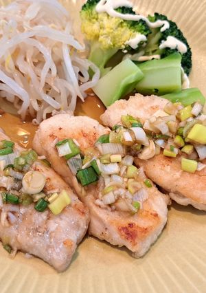 フライパンで焼く☆むね肉の油淋鶏-レシピのメイン写真