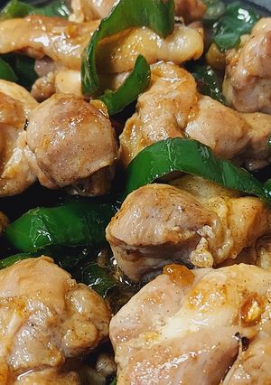 鶏もも肉とピーマンの中華炒め-レシピのメイン写真