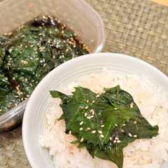 รูปของ 青じそのごましょうゆ漬け