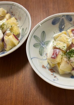さつまいもの、マヨネーズヨーグルト和え-レシピのメイン写真