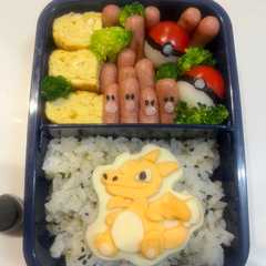 ✳︎ポケモン✳︎リザードン弁当-レシピのメイン写真