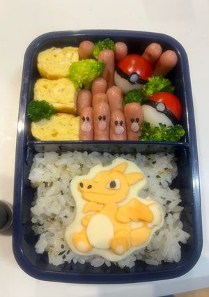 ✳︎ポケモン✳︎リザードン弁当-レシピのメイン写真