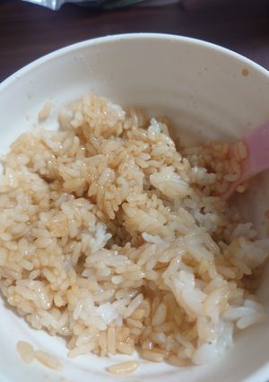 極貧!ポン酢ご飯 節約 貧困-レシピのメイン写真