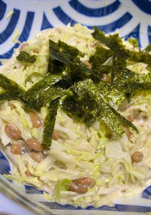 簡単もう一品！納豆キャベツ-レシピのメイン写真