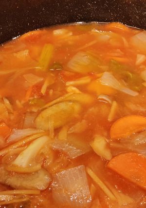 具沢山カラダぽかぽか燃焼スープ-レシピのメイン写真