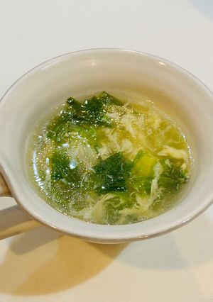 レタスと卵の中華スープ-レシピのメイン写真