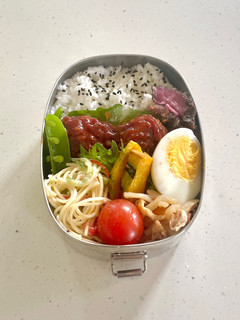 ハンバーグ弁当🩷-レシピのメイン写真