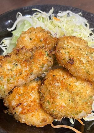 《粉チーズ×青のり》鶏むねフライ-レシピのメイン写真