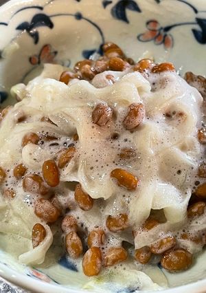 納豆と玉ねぎの甘酢漬け和え-レシピのメイン写真