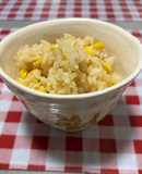 北海道のとうきび炊き込みご飯