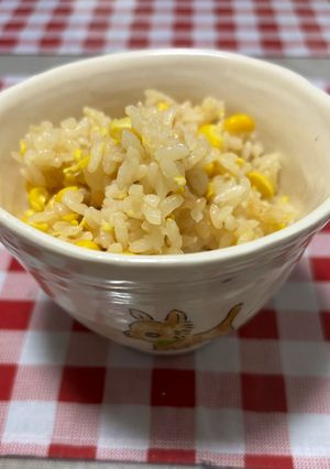 北海道のとうきび炊き込みご飯-レシピのメイン写真