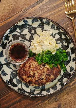 白菜タルタル☆白菜ハンバーグ-レシピのメイン写真