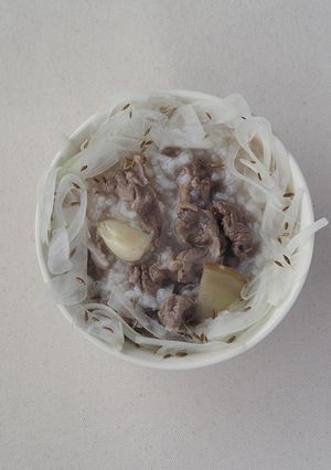 おかゆメーカーで簡単調理！ラム粥-レシピのメイン写真