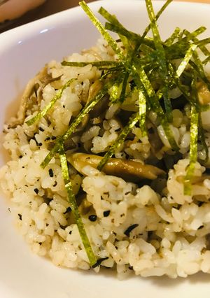 炒めし●ひじきふりかけ＆キノコのライス-レシピのメイン写真