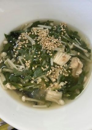 モロヘイヤスープ-レシピのメイン写真