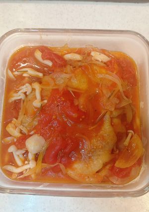 鶏肉のトマト煮-レシピのメイン写真