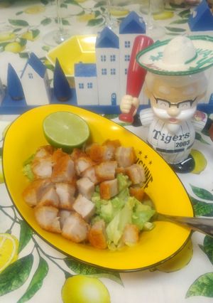 スパイシーチキンとアボガドのサラダ🇲🇽-レシピのメイン写真
