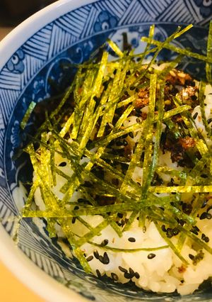 毎日のしろごはん●ゴマ海苔カツオの三かけ-レシピのメイン写真