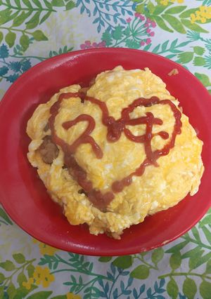 オムライス♡2合大盛り-レシピのメイン写真