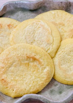 発芽玄米パンケーキ　材料3つ　簡単♪-レシピのメイン写真