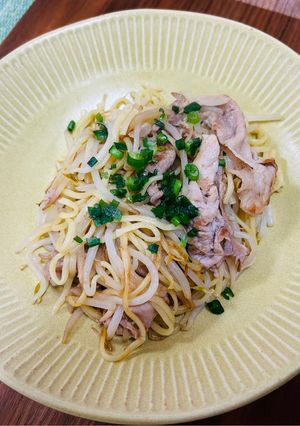 豚バラともやしの旨だし焼きそば-レシピのメイン写真