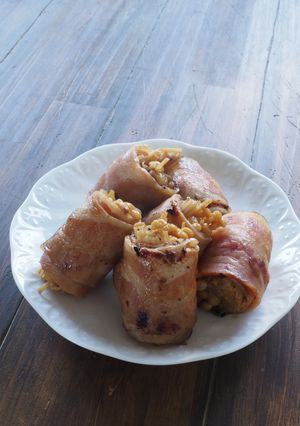 《副菜①》えのきのベーコン巻き-レシピのメイン写真