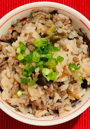 韓国風なすご飯-レシピのメイン写真