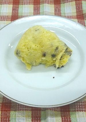 パッククッキング　チョコチップ蒸しケーキ-レシピのメイン写真