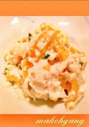 柿と蕪かぶの白和え☆季節の副菜-レシピのメイン写真