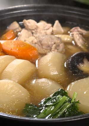 夜久野大根のおでん【食遺産】-レシピのメイン写真