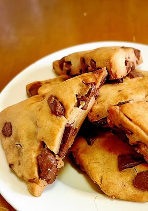 スタバ風米粉チョコチャンクスコーン🍫-レシピのメイン写真