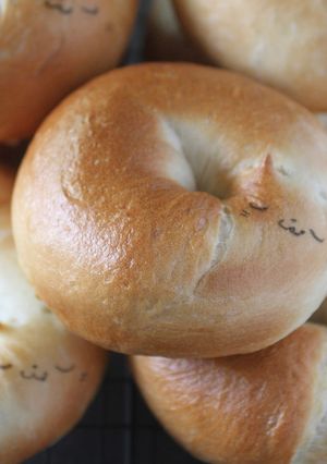 にゃんこベーグル（時短バージョン）-レシピのメイン写真