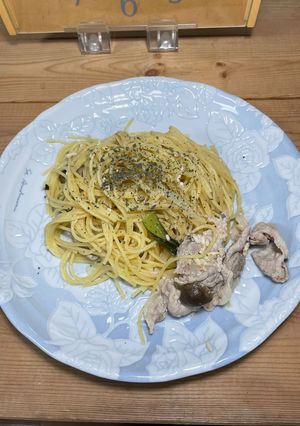 超簡単！余り野菜でペペロンチーノパスタ-レシピのメイン写真