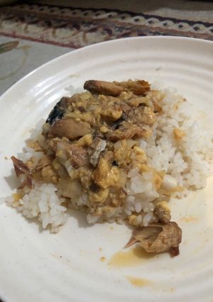 子供が作った!電子レンジでサバ親子丼-レシピのメイン写真