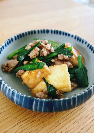 厚揚げと豚ひき肉の旨辛炒め-レシピのメイン写真