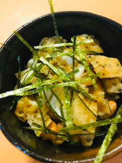 毎日の納豆●竹輪のあげものトッピング-レシピのメイン写真