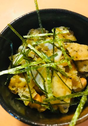 毎日の納豆●竹輪のあげものトッピング-レシピのメイン写真