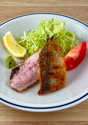 刺身でも食べられる　地アジの半身揚げ-レシピのメイン写真