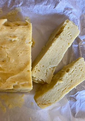 さつまいもと豆腐のしっとりなめらかケーキ-レシピのメイン写真