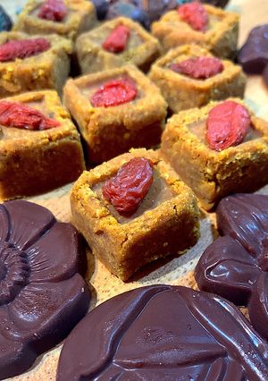 アーモンドのロークッキー-レシピのメイン写真